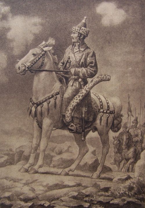 Árpád nagyfejedelem (Pándy Lajos tusrajza)