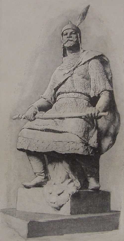 Árpád nagyfejedelem (Kallós Ede szobra)