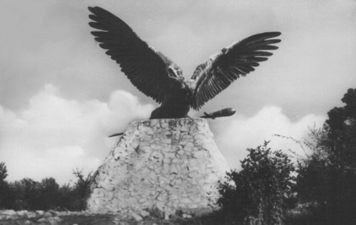 A bánhidai csata emlékműve Tatabányán (1962-ben)