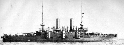 Árpád (1901-1918) - Habsburg-osztályú osztrák-magyar csatahajó az Adrián