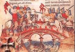Mongolok és magyarok csatája a Sajó hídján